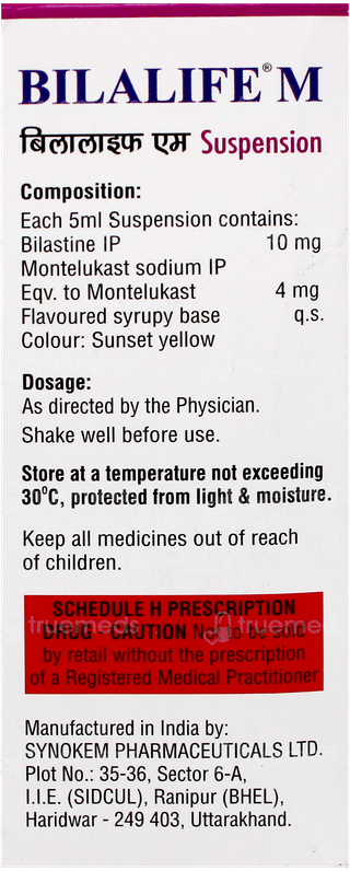 Bilalife M Mango Flavour Suspension 60Ml
