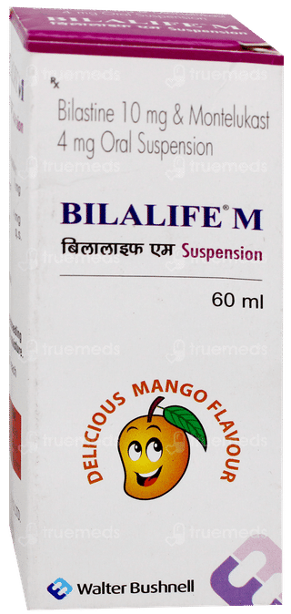Bilalife M Mango Flavour Suspension 60Ml