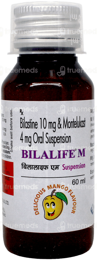 Bilalife M Mango Flavour Suspension 60Ml