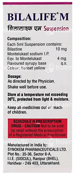 Bilalife M Mango Flavour Suspension 60ml Bilalife M Mango Flavour Suspension 60ml