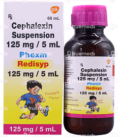Phexin Redisyp 125mg Pineapple Flavour Suspension 60ml
