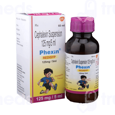 Phexin Redisyp 125Mg Pineapple Flavour Suspension 60Ml
