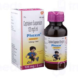 Phexin Redisyp 125Mg Pineapple Flavour Suspension 60Ml