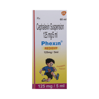 Phexin Redisyp 125Mg Pineapple Flavour Suspension 60Ml