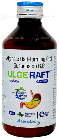 Ulge Raft Peppermint Flavour Sugar Free Suspension 150ml