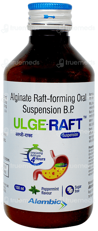 Ulge Raft Peppermint Flavour Sugar Free Suspension 150ml