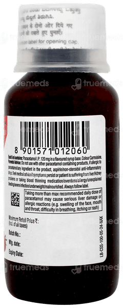 Crocin 120 Strawberry Flavour Suspension 100ml Crocin 120 Strawberry Flavour Suspension 100ml