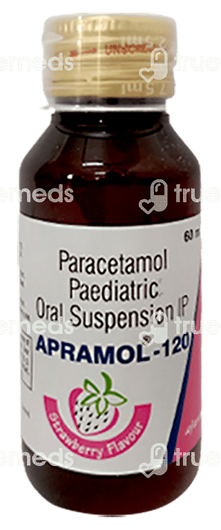 Apramol 120 Strawberry Flavour Suspension 60ml