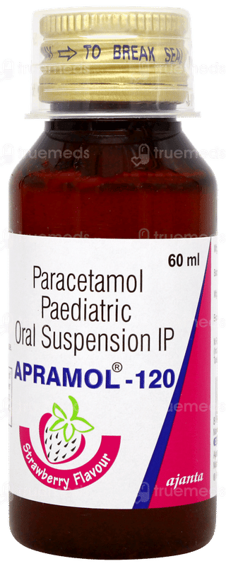 Apramol 120 Strawberry Flavour Suspension 60ml