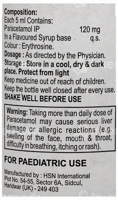 Apramol 120 Strawberry Flavour Suspension 60ml