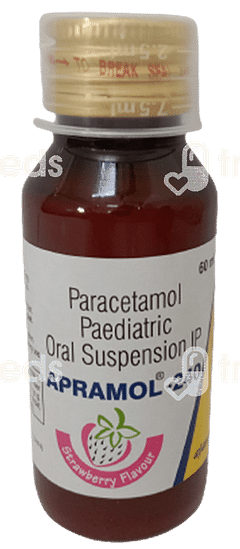 Apramol 240 Strawberry Flavour Suspension 60ml