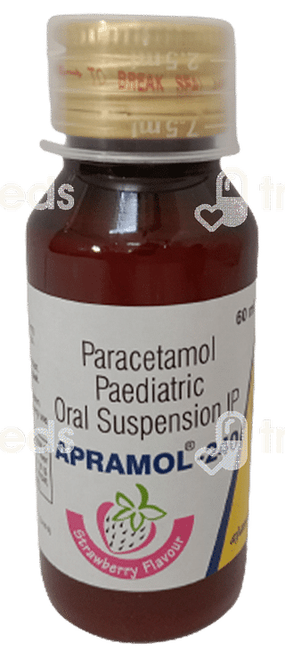 Apramol 240 Strawberry Flavour Suspension 60ml