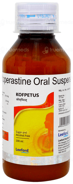 Kofpetus Sugar Free Suspension 100ml