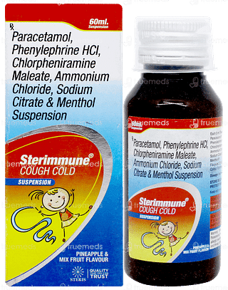 Sterimmune Pinapple & Mix Fruit Flavour Suspension 60ml