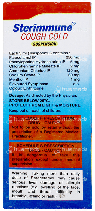 Sterimmune Pinapple & Mix Fruit Flavour Suspension 60ml