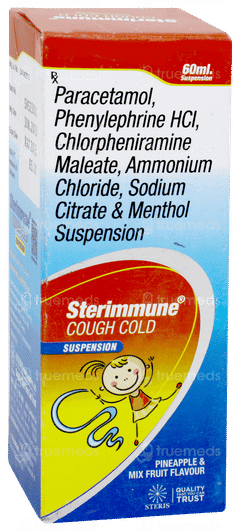 Sterimmune Pineapple & Mix Fruit Flavour Suspension 60ml