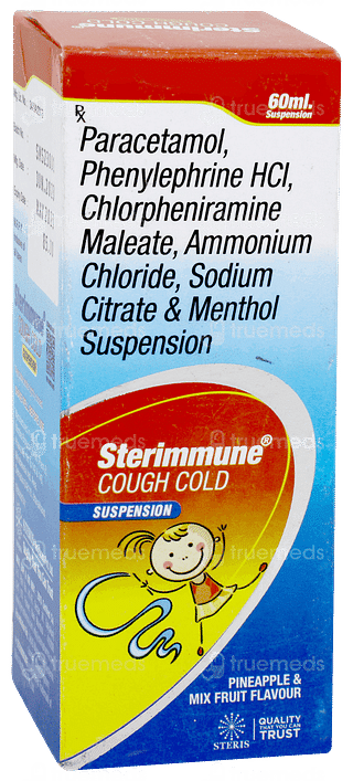 Sterimmune Pinapple & Mix Fruit Flavour Suspension 60ml
