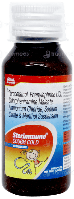 Sterimmune Pineapple & Mix Fruit Flavour Suspension 60ml