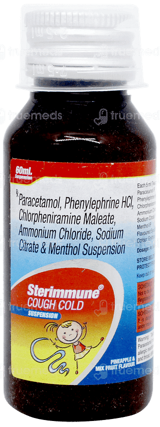 Sterimmune Pinapple & Mix Fruit Flavour Suspension 60ml