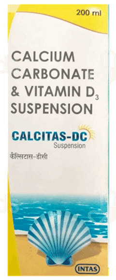 Calcitas Dc Suspension 200Ml Calcitas Dc Suspension 200Ml