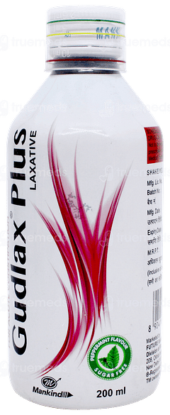 Gudlax Plus Peppermint Flavour Sugar Free Suspension 200ml