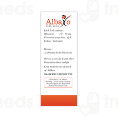Albaxo 50 MG Oral Suspension 60 ML Albaxo 50 MG Oral Suspension 60 ML