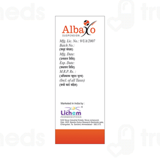 Albaxo 50 MG Oral Suspension 60 ML