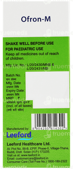 Ofron M Oral Suspension 30 ML
