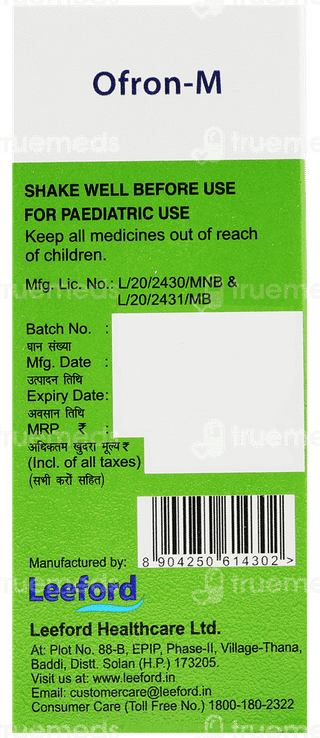 Ofron M Oral Suspension 30 ML