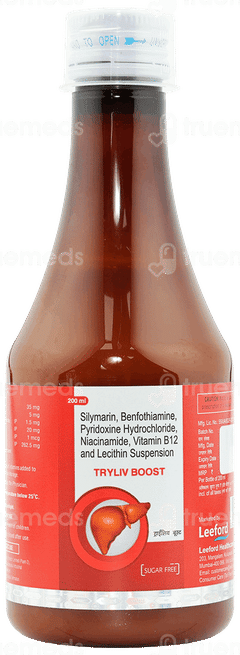 Tryliv Boost Sugar Free Suspension 200ml