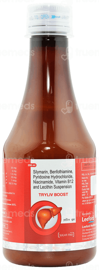 Tryliv Boost Sugar Free Suspension 200ml