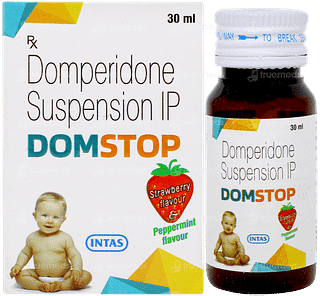 Domstop Strawberry And Peppermint Flavour Suspension 30ml