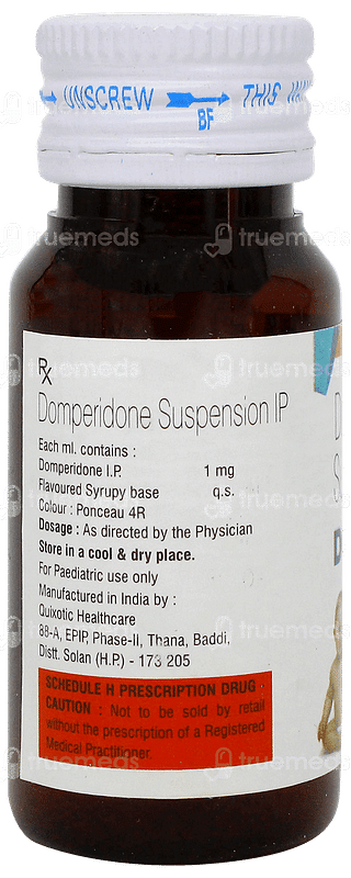 Domstop Strawberry And Peppermint Flavour Suspension 30ml