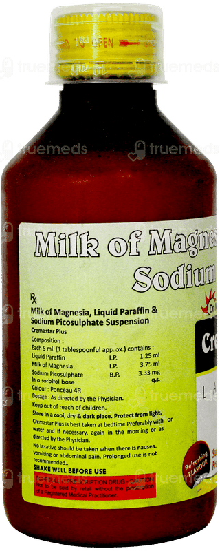 Cremastar Plus Refreshing Flavour Sugar Free Suspension 170ml