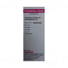 Fexokem Cold Suspension 60Ml