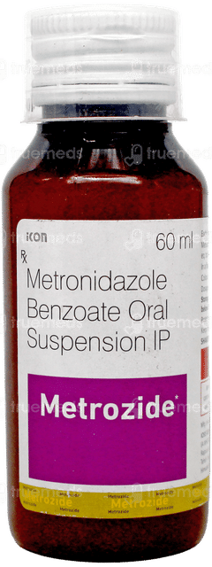 Metrozide Oral Suspension 60Ml Metrozide Oral Suspension 60Ml