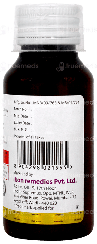 Metrozide Oral Suspension 60ml