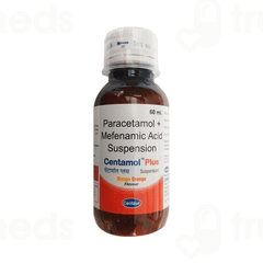 CENTAMOL PLUS MANGO ORANGE FLAVOUR SUSPENSION 60ML