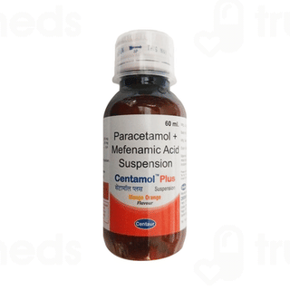 Centamol Plus Mango Orange Flavour Suspension 60ml