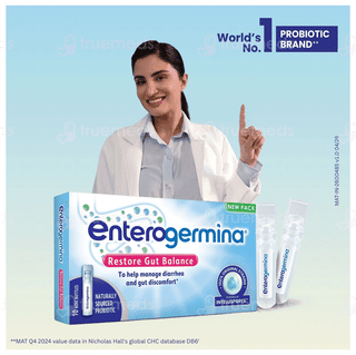 Enterogermina Suspension 5Ml Pack Of 10 Mini Bottle