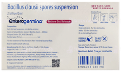 Enterogermina Suspension 5Ml Pack Of 10 Mini Bottle