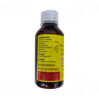 Xl 80 Sugar Free Expectorant 100 ML