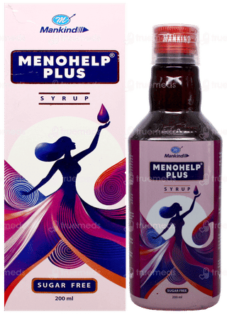 Menohelp Plus Sugar Free Syrup 200 Ml - Uses, Side Effects, Dosage ...