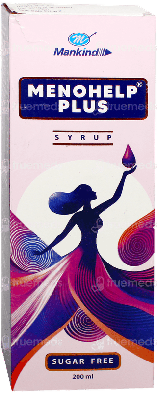 Menohelp Plus Sugar Free Syrup 200 Ml - Uses, Side Effects, Dosage ...
