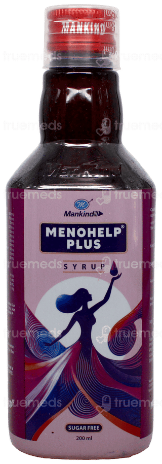 Menohelp Plus Sugar Free Syrup 200 Ml - Uses, Side Effects, Dosage ...