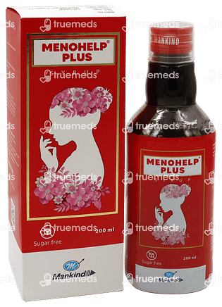 Menohelp Plus Sugar Free Syrup 200ml