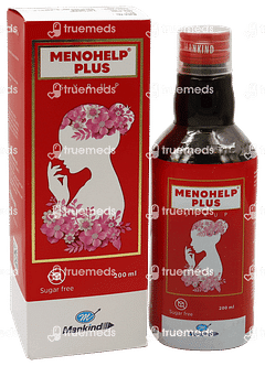 Menohelp Plus Sugar Free Syrup 200ml