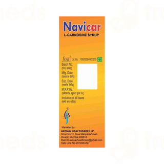 Navicar Mango Flavour Sugar Free Syrup 200ml
