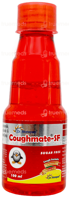 Coughmate Sf Syrup 100Ml Coughmate Sf Syrup 100Ml