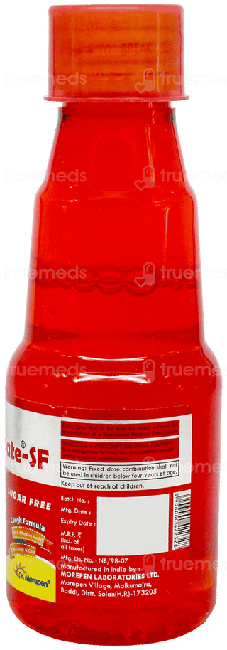 Coughmate Sf Syrup 100Ml